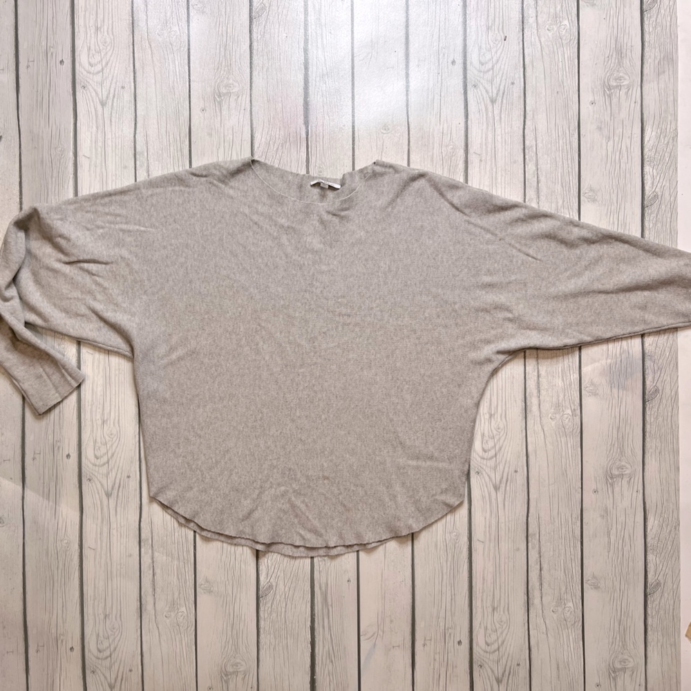 Vila Milano size large gray dolman sweater